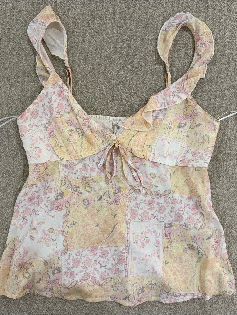 NWOT*** Hollister Paisley Floral Cami Top